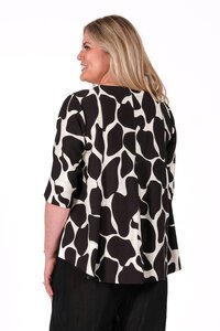 Deeanne Hobbs Lexi Lava Black Top 