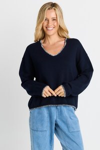 Betty Basics Ascot Stitch Sweater