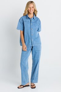 Betty Basics Quinn Cotton Shirt