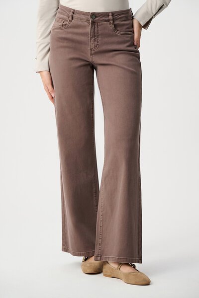 Joseph Ribkoff Classic Wide Leg Stretch Jean-shop-by-style-Hello Cyril.