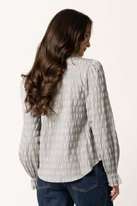 Seeking Lola Charcoal Patti Top
