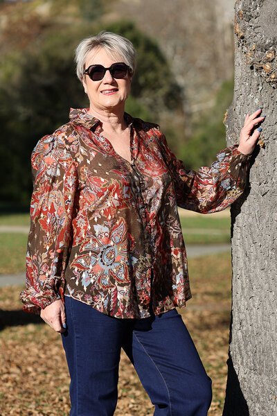 Fria The Label Batik Floral Blouse-shop-by-style-Hello Cyril.