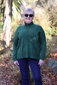 Foil Reverse Seam Jumper