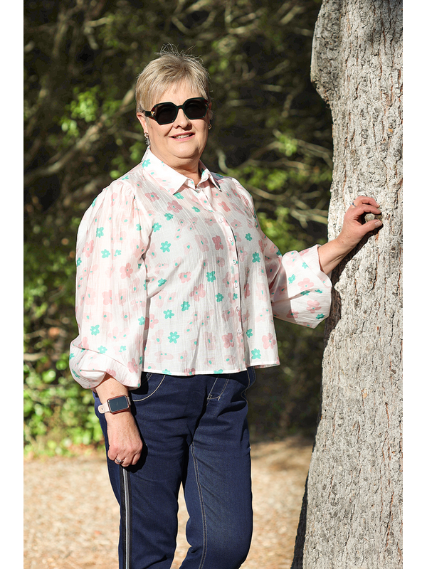 Leila + Luca Soft Blossom Valentina Blouse