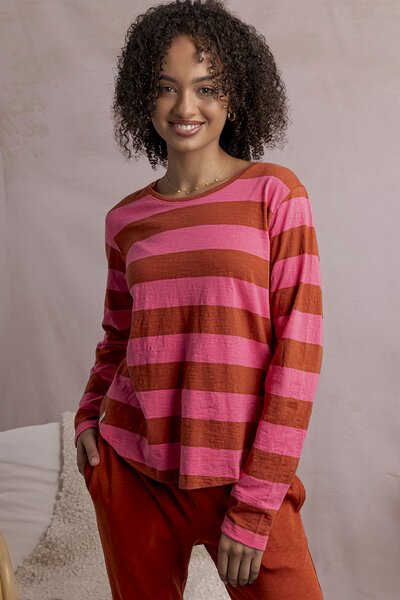 Elm Spritz Stripe LS Tee-31.7.26-Hello Cyril.