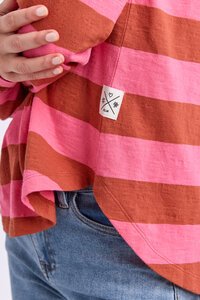 Elm Spritz Stripe LS Tee