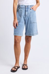 Elm Atlas Long Denim Short