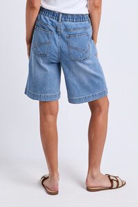 Elm Birdie Long Denim Short