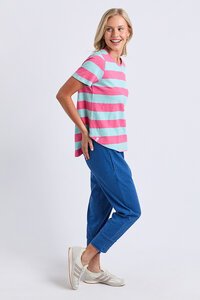 Elm Spritz Stripe SS Tee