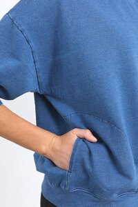 Elm Mazie Denim Look Sweat
