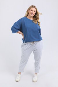 Elm Mazie Denim Look Sweat