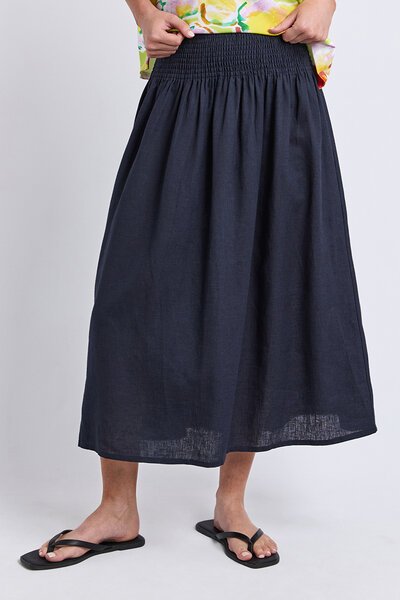 Elm Flair Shirred Skirt-5.10.26-Hello Cyril.