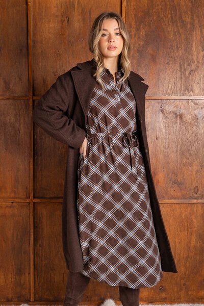 Foxwood Edison Check Dress-hc-shop-by-style-Hello Cyril.