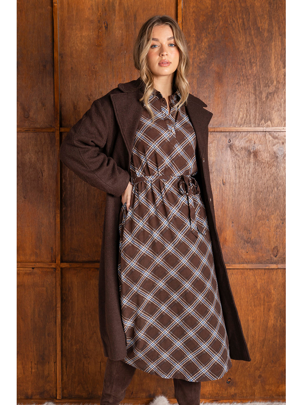 Foxwood Edison Check Dress