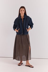 Sass Elba Ruched Waist Dress