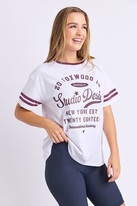 Foxwood Baseline Tee