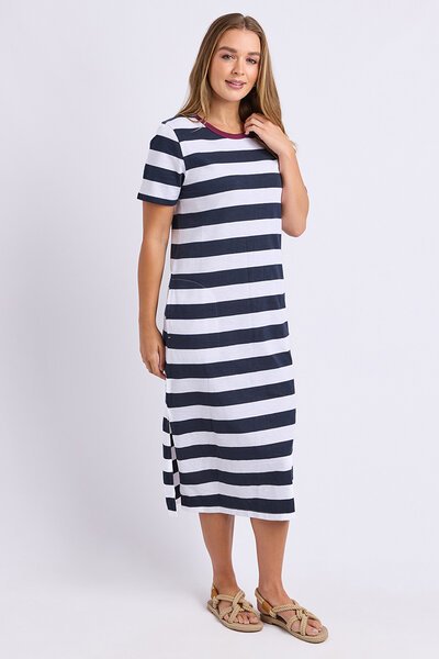 Foxwood Tallow Dress-midi-dresses-Hello Cyril.