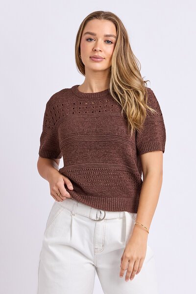 Foxwood Sable Knit Top-hc-new-Hello Cyril.