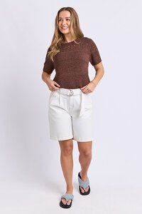 Foxwood Sable Knit Top