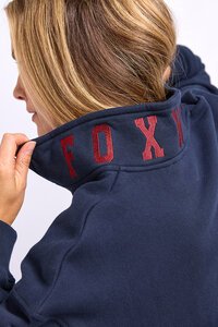 Foxwood College Contrast Zip Crew