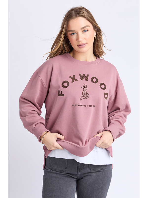Foxwood Effortless Contrast Crew