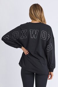 Foxwood Metallic Interval LS Tee