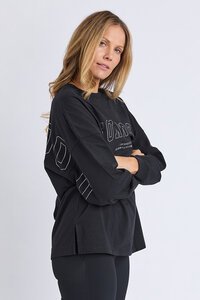 Foxwood Metallic Interval LS Tee
