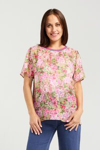Seduce Lina Neon Meadow Top