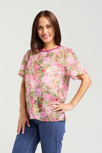 Seduce Lina Neon Meadow Top