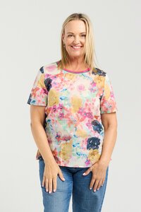 Seduce Lina Floral Canvas Top