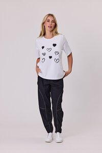 Classified Heart Trim Tee