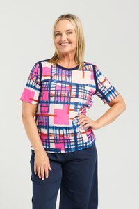 Seduce Amara Gridlock Top