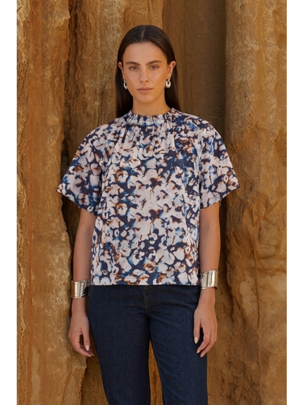 Sass Anika Frill Neck Blouse