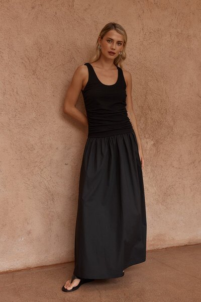 Sass Harris Ruched Dress-hc-new-Hello Cyril.