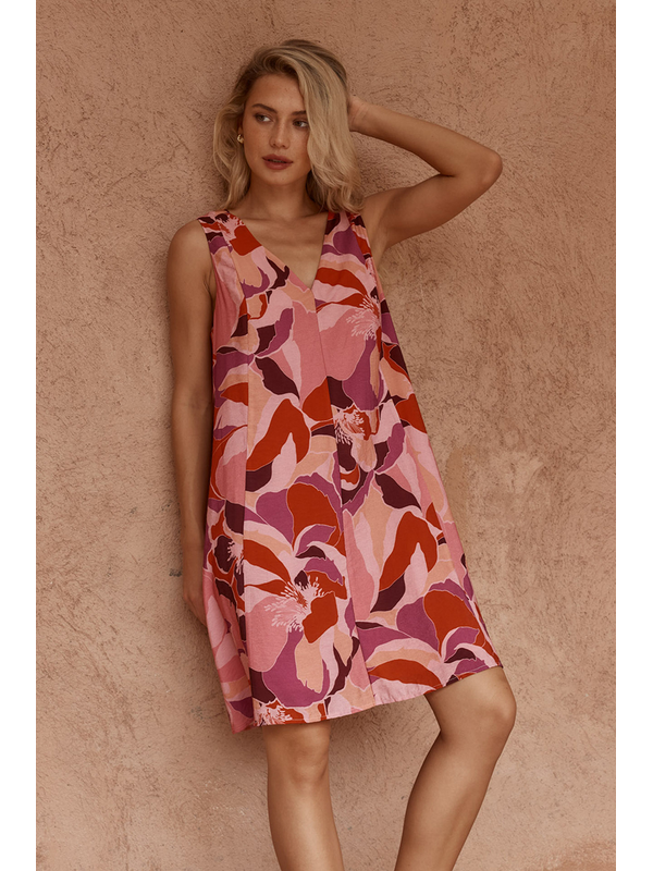 Sass Allie Seamed Swing Dress