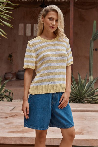 Sass Jules Stripe Tee-hc-new-Hello Cyril.