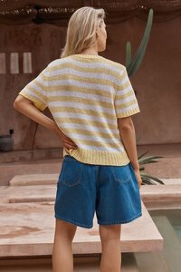 Sass Jules Stripe Tee
