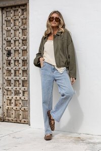 Smaibulun Yuzu Suede Bomber Jacket