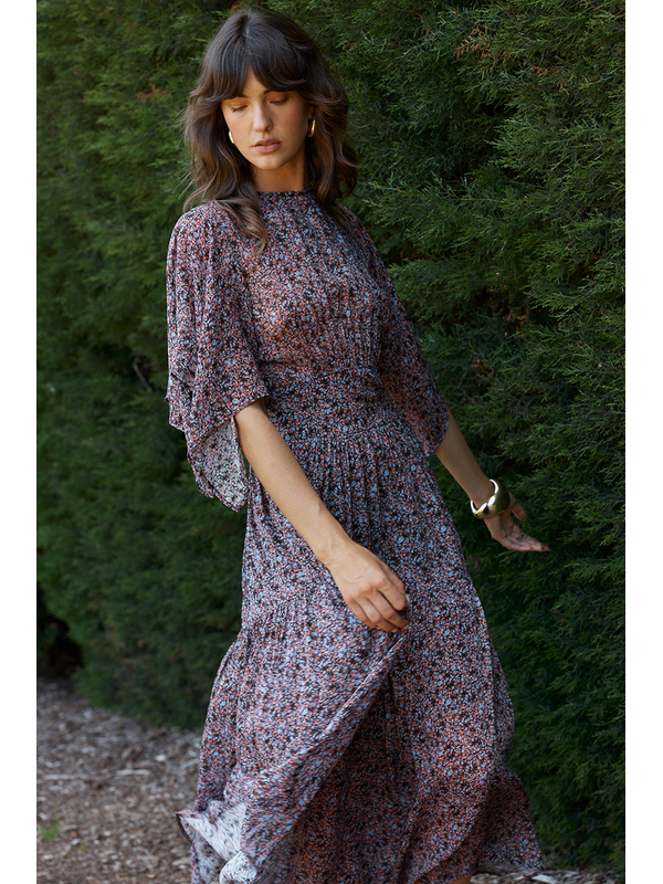 Fate + Becker Alaia Panelled Maxi Dress