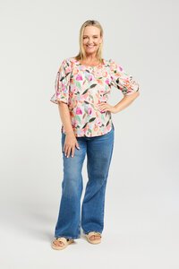 Seduce Sadie Soft Bloom Top