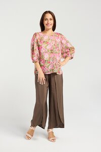 Seduce Ariel Neon Meadow Top