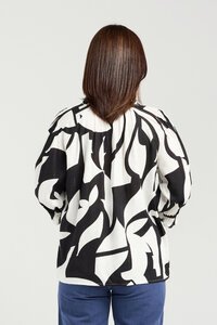 Seduce Claire Mono Form Top