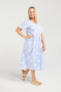 Seduce Leona Polka Stripe Dress