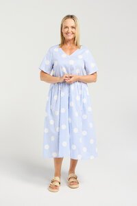 Seduce Leona Polka Stripe Dress