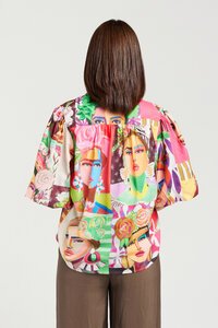 Seduce Lani Portrait Blouse