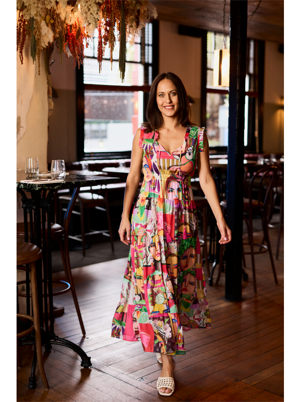 Seduce Rumi Portrait Dress