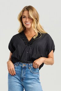 Nmbr Rose Fern Top