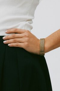 Edblad Lee 18cm Gold Bracelet