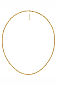 Edblad Rope Chain Gold Necklace