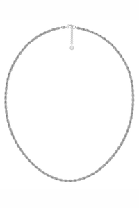 Edblad Rope Chain Silver Necklace